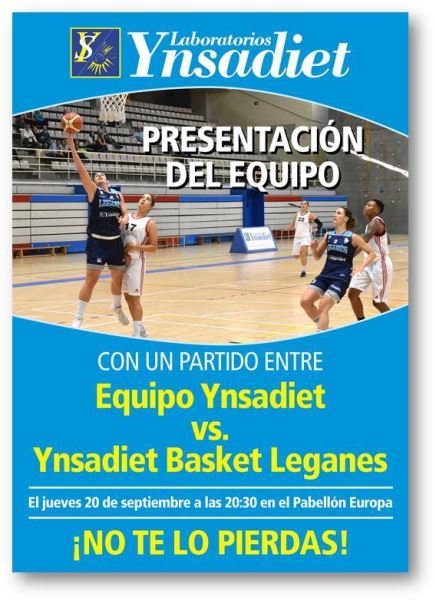 baloncesto,Leganés,Ynsadiet,patrocinio