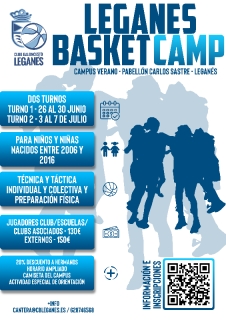 Vuelve el Leganés BasketCamp